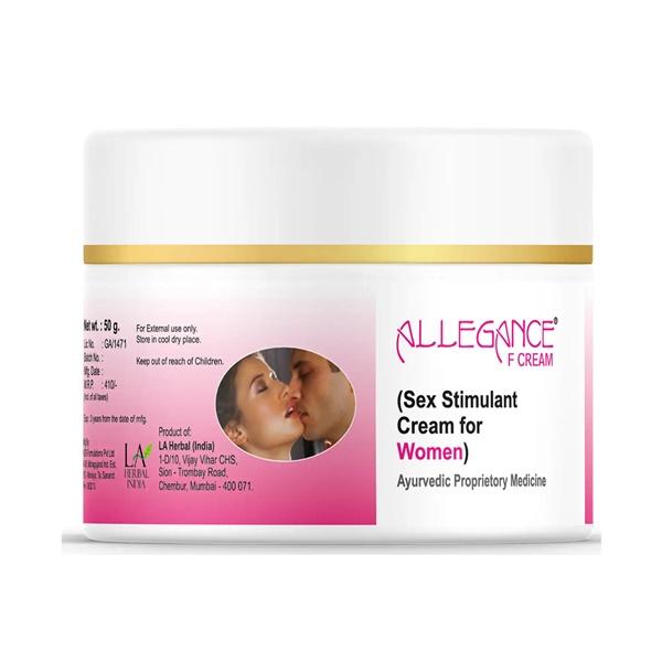 Allegance F Sex Stimulant and Libido Enhancer cream for Female